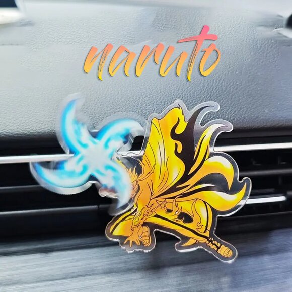 4PCS/Naruto Anime Car Air Conditioner Ornaments New🚗 - Picture 5 of 7
